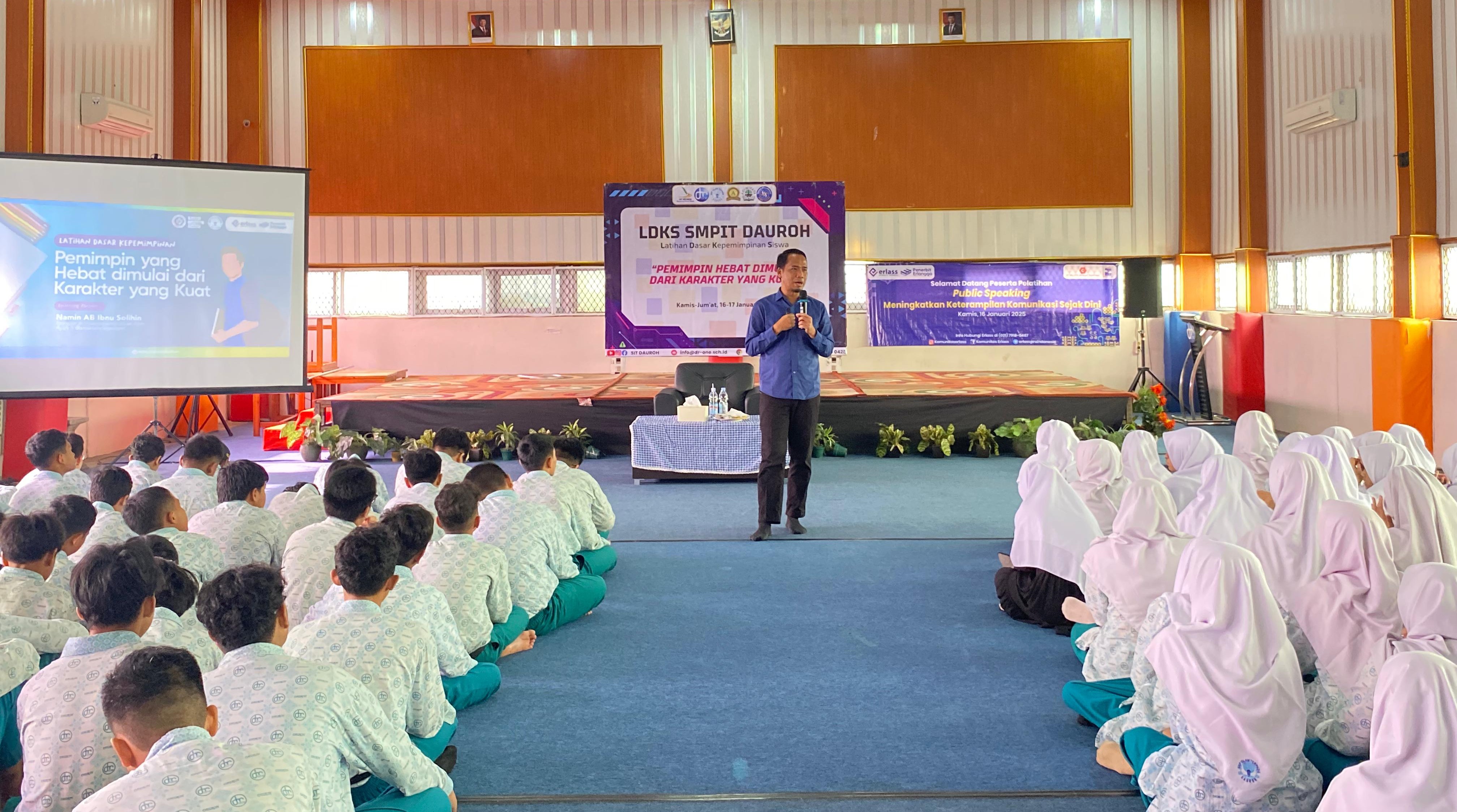 image SMPIT Dauroh Siapkan Generasi Pemimpin melalui LDKS